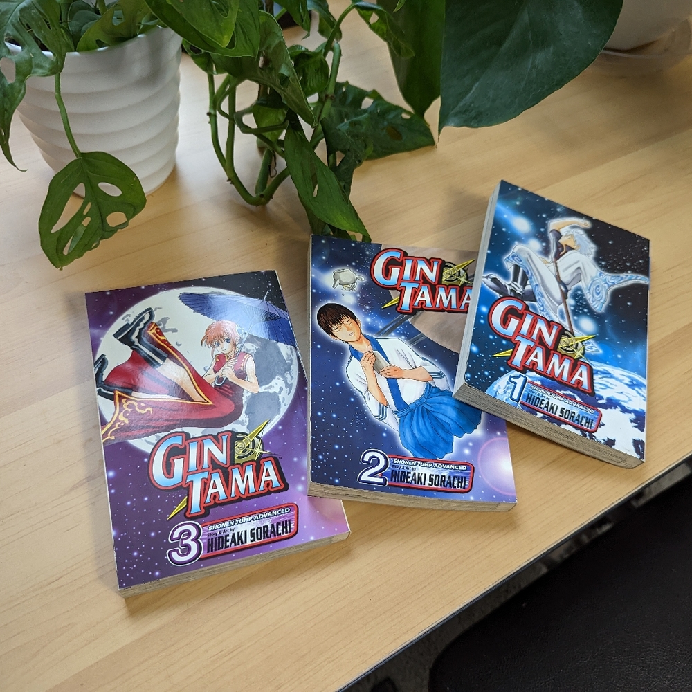 Gintama manga singles 1 2 3